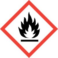GHS02 Výstražné symboly nebezpečnosti CLP
