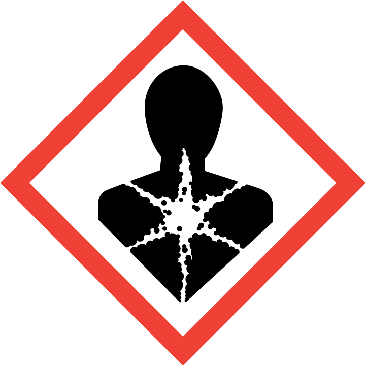 GHS08 Výstražné symboly nebezpečnosti CLP - MSDS Europe