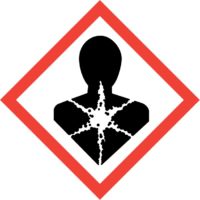 GHS08 Výstražné symboly nebezpečnosti CLP